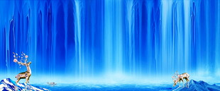 流水生财瀑布