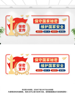 保密文化墙