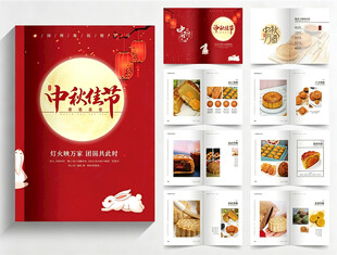 月饼画册设计
