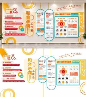 社区 企业文化墙设计展示