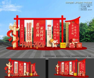 中秋国庆美陈