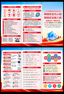 2026网络安全三折页