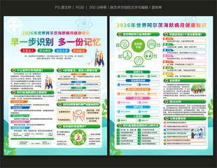 2026世界阿尔茨海默病月单页
