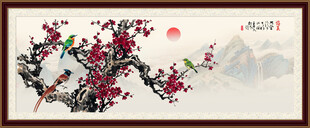 国画梅花