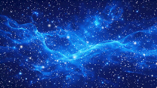 蓝色星空