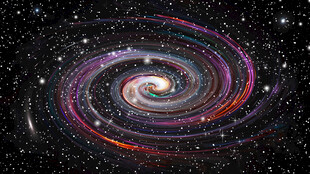 星空旋涡宇宙星系