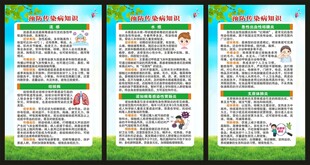 预防传染病知识展板