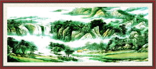 山水墨画景观