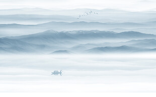 禅意山水画