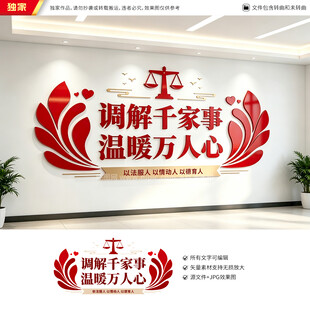 人民调解文化墙