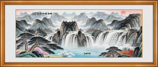 聚宝盆风水画国画