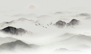 新中式国画山水
