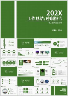 202X工作总结述职PPT模板