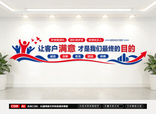 企业标语文化墙