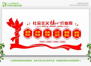 富强民主文明和谐价值观