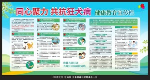 预防狂犬病宣传栏