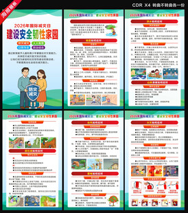 2026国际减灾日海报