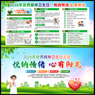 2026世界精神卫生日
