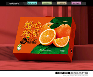 赣南脐橙包装 橙子礼盒