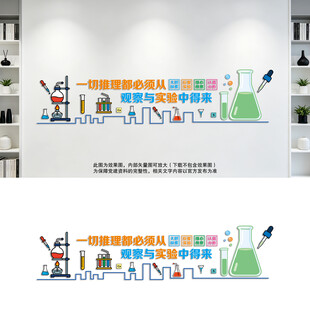 学校实验室文化墙