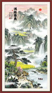 玄关山水画