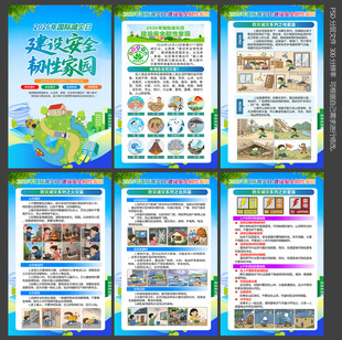 2026国际减灾日展板