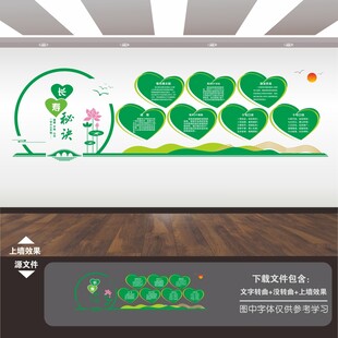中医保健养生文化墙展板