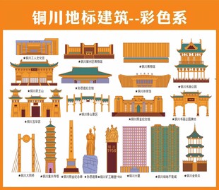 铜川地标建筑合集