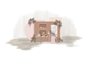婚礼甜品区