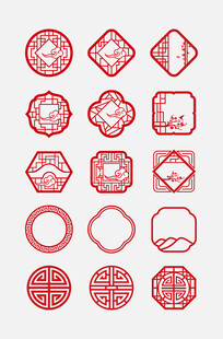 中国风矢量吉祥图案