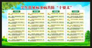 学生常见病多病共防十要义