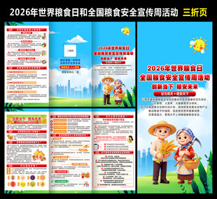2026全国粮食安全宣传周折页