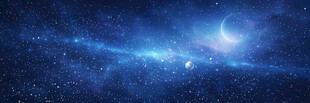 璀璨宇宙星空背景图