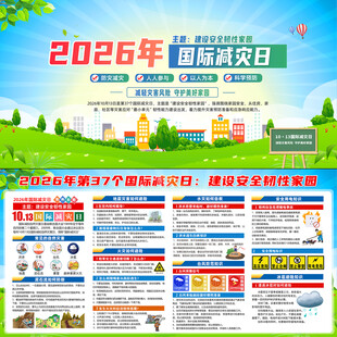 国际减灾日