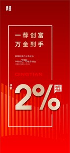 利率金融宣传海报