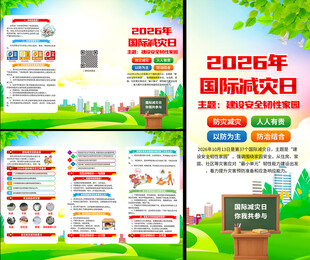 国际减灾日