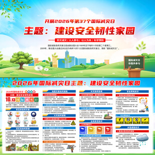 2026国际减灾日
