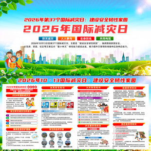 2026年国际减灾日