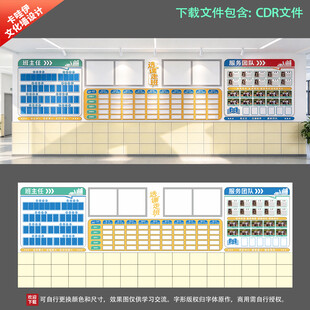 选课走班校园文化墙