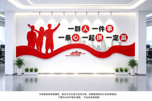 企业团队文化墙