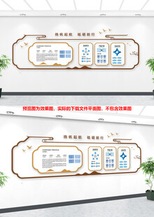 中式走廊文化宣传栏