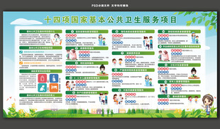 十四项国家基本公共卫生服务项目