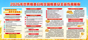 世界粮食日和全国粮食安全宣传周