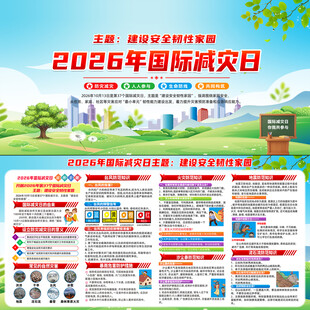 2026年国际减灾日