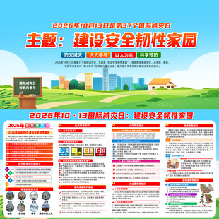 2026国际减灾日
