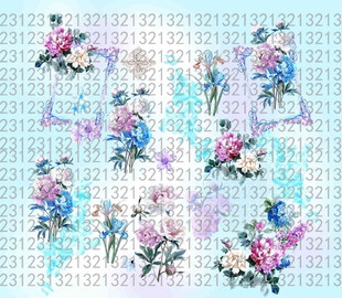 水彩花卉