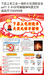 下店上宅消防安全宣传