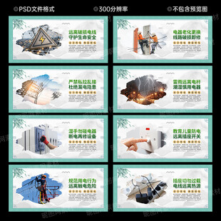 安全用电展板