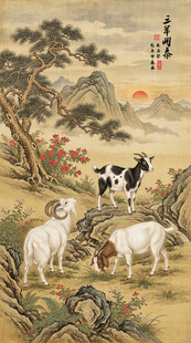 三阳开泰三羊开泰