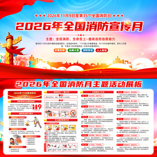 2026全国消防宣传月
